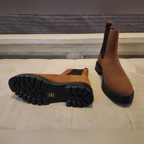 NWOT Jenni Kayne Brooklyn Lug Boot- Color Walnut - Picture 7 of 8